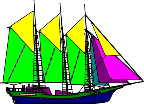 Clipart Sailing Ship