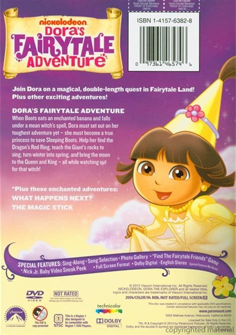 Nick Jr Dora The Explorer Doras Fairytale Adventure Dvd Nickelodeon Sexiz Pix