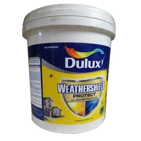 Oil Based Paint Dulux Weathershield Premium Exterior Paints Packaging