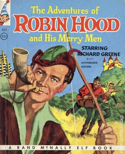 Adventures Of Robin Hood And His Merry Men HC Rand McNally Comic Books