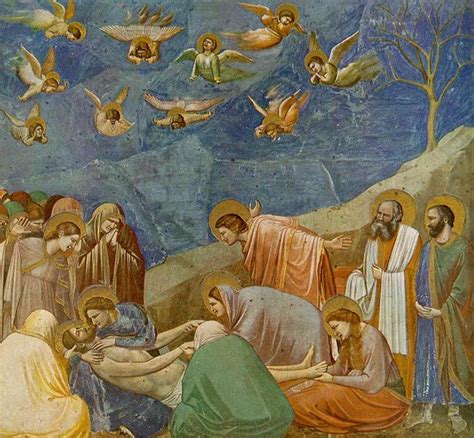 Giottos Lamentation Arena Chapel Padua Italy Comissioned By Scrovigni