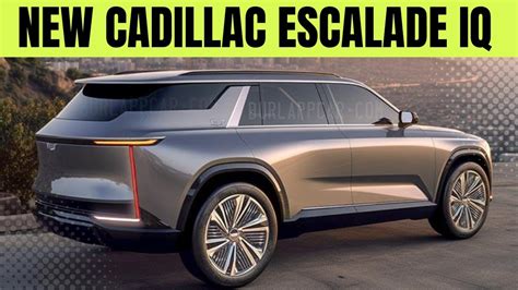 Introducing The Cadillac Escalade Iq The Ultimate All Electric Luxury