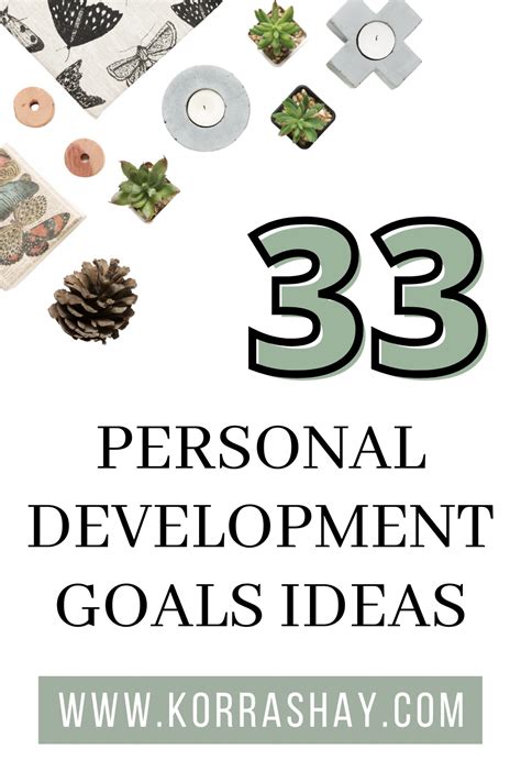 33 Personal Development Goals Ideas To Become Your Best Self
