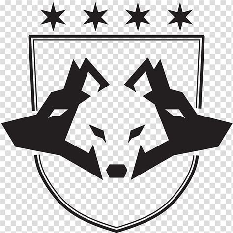 Graphic Design Icon Wolf Logo Pack Black Wolf Negative Space