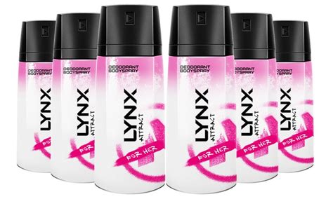 Lynx Attract For Her Body Sprays Groupon
