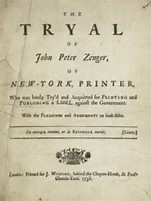 Image result for Freedom of the press was established with an acquittal of John Peter Zenger
