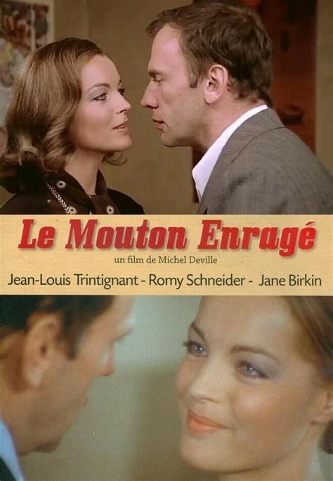 LE MOUTON ENRAGE Jean Louis Trintignant Jean Pierre Cassel Romy Schneider DVD On