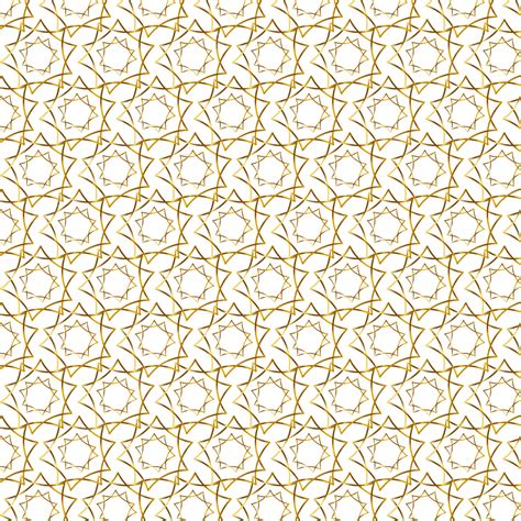 Arab Golden Islamic Seamless Pattern Islamic Pattern Textile Png And