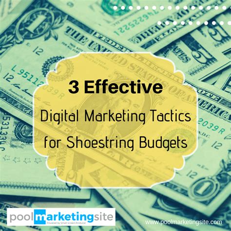 3 Effective Digital Marketing Tactics For Shoestring Budgets