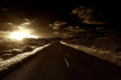 Dark Lonely Road Road Country Roads Beautiful Places