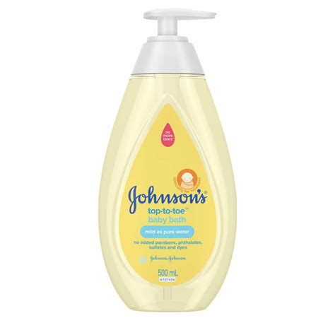 Johnsons Top To Toe Baby Bath 500ml Johnson And Johnson