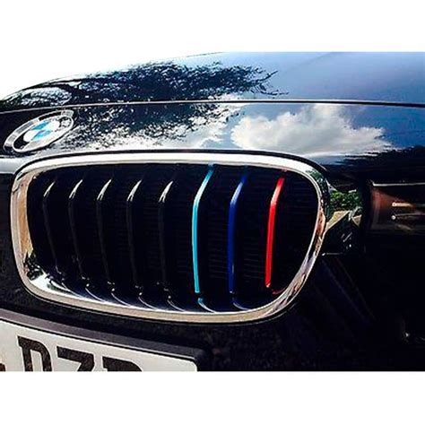 3 Series Bmw M Colored Kidney Grille Stripe Decal Sticker Etsy Canada