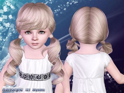 The Sims Resource Skysims Hair Toddler 131