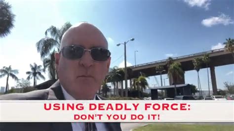 Using Deadly Force In Property Crimes Happy Felony Friday Youtube