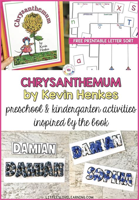 The Best Activities To Go Along With Chrysanthemum Preschool Artofit