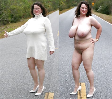 Bbw Dressed Undressed