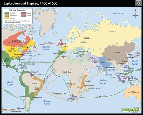 Empires And Exploration 1400 1600 R MapPorn