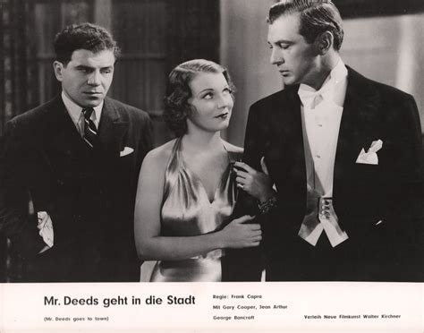 Moving to the big city, deeds finds himself besieged by opportunists all gunning for their piece of the pie. Mr. Deeds Goes to Town R1961 German Scene Card ...