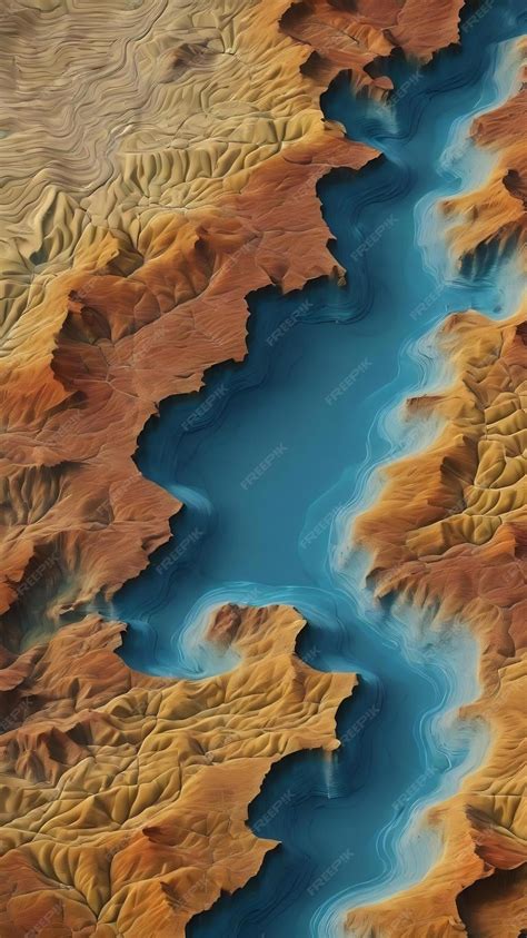 Premium Ai Image 3d Topographic Map Background Concept Topo Map