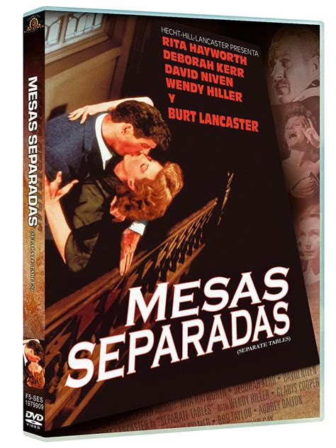 Mesas Separadas DVD Amazon Es Wendy Hiller Gladys Cooper Cathleen