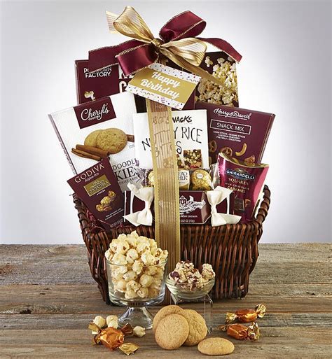 To add your own personal charm to one of our valentine's day gifts. Happy Birthday Deluxe Balsam Gift Basket