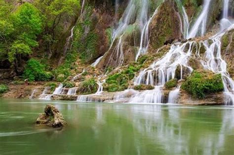 ‘bisheh Waterfall A Major Tourist Attraction Of Lorestan Province