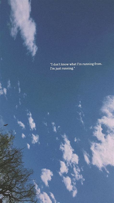 Blue Sky Aesthetic Background Sky Quotes Instagram Quotes Captions