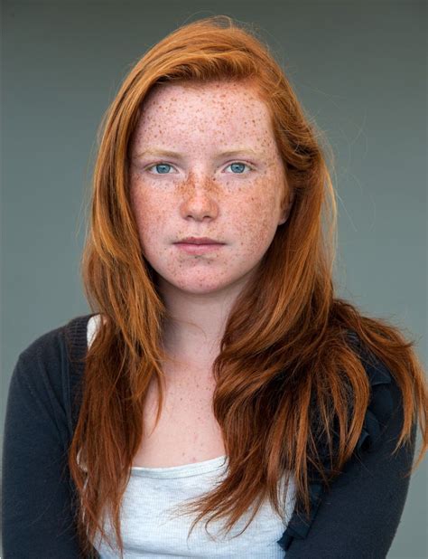 Redhead Girl Probably Irish Köster Photography Redheads Freckles