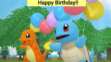 Pokemon Happy Birthday Song Youtube