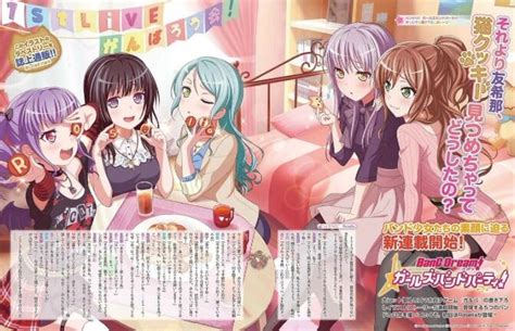 An Adorable Scan Of Roselia In An Upcoming Magazine Idol Amino