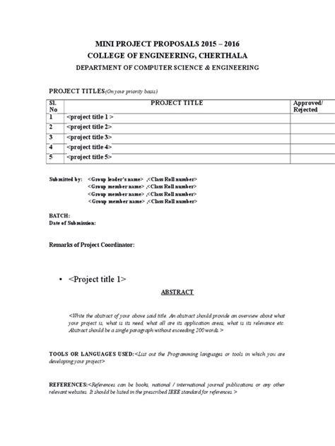 Sample Abstract For Project Presentation Pdf Software Testing