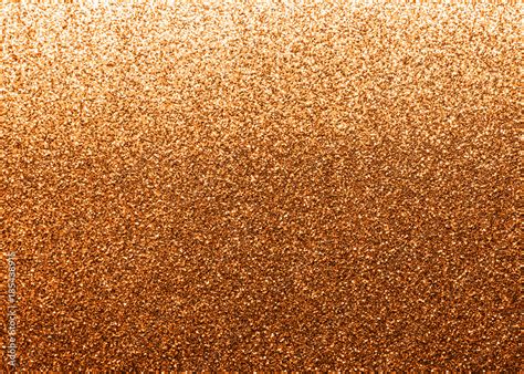 Copper Gold Glitter Texture Background For Christmas Holiday Decoration
