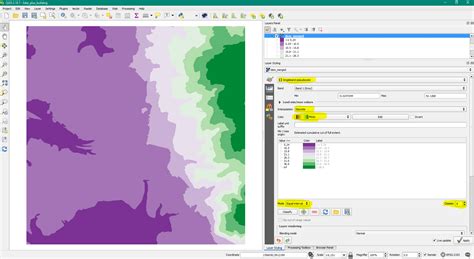 Gis Qgis Elevation Classification By Intervals Math Solves Everything