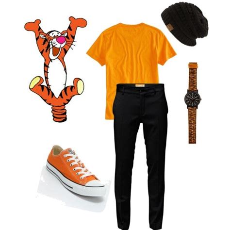 Disneybound Tigger By Rawrrdinosaurs On Polyvore Featuring Converse American Eagle Outfitters