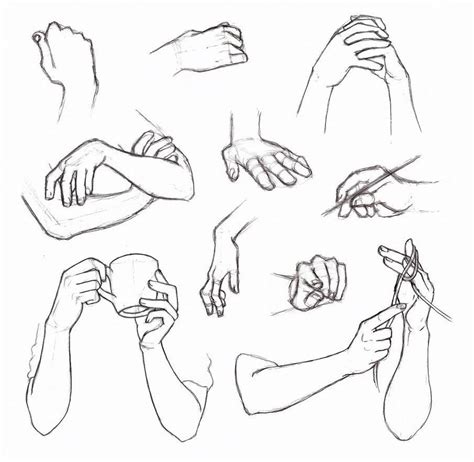 Anime Hand Poses Drawing Amirs Talk How To Draw Hands 35 Tutorials