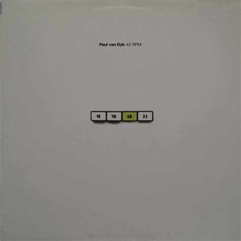 Paul Van Dyk 45 Rpm 1994 Gatefold Vinyl Discogs