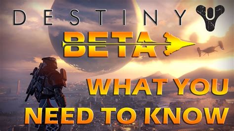 Destiny Beta Everything You Need To Know And More Youtube