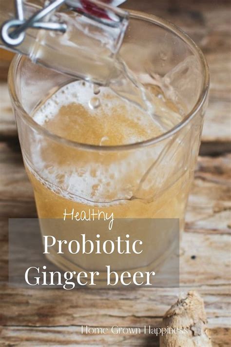 This Delicious Healthier Homemade Ginger Beer Is Perfectly Fizzy Has