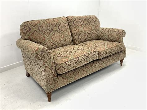 Parker Knoll Three Seat Sofa With Squab Cushions Upholstered In