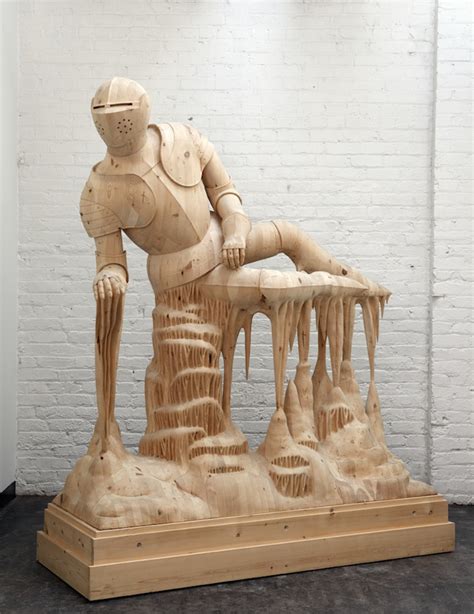 Incredible Hand-Carved Wood Sculptures of Surreal Figures