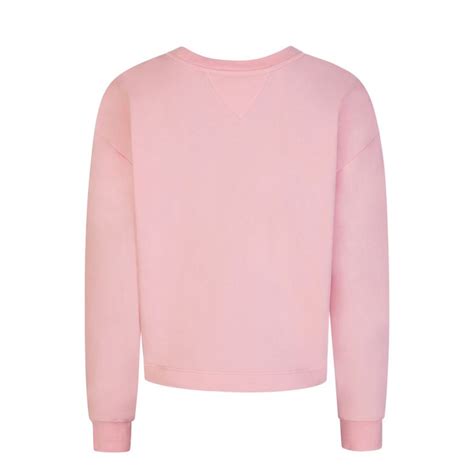 Tommy Jeans Pink Boxy Fit New York Sweatshirt
