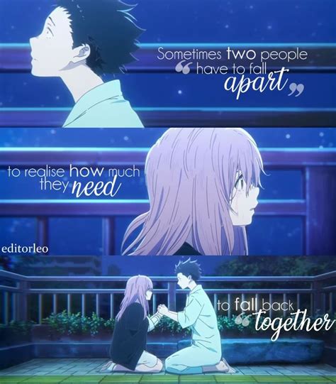 Anime Koe No Katachi Anime Quotes Anime Quotes Inspirational Anime