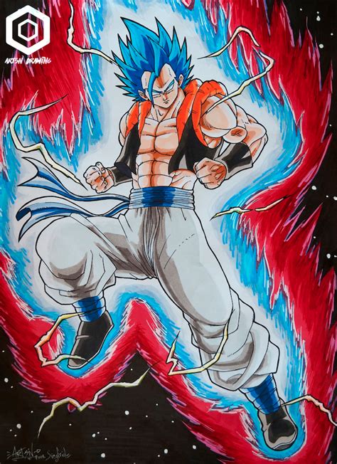 Gogeta Ssj Blue By Artsn On Deviantart Dragon Balls Dragon Ball Goku