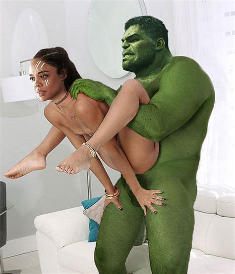 Post B Ssman Fakes Hulk Marvel Marvel Cinematic Universe Tessa Thompson Thor Ragnarok