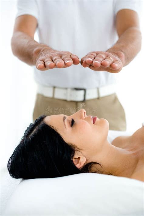 Pregnant Woman Receiving A Spa Treatment From Masseur Stock Image Image Of Adult Leisure