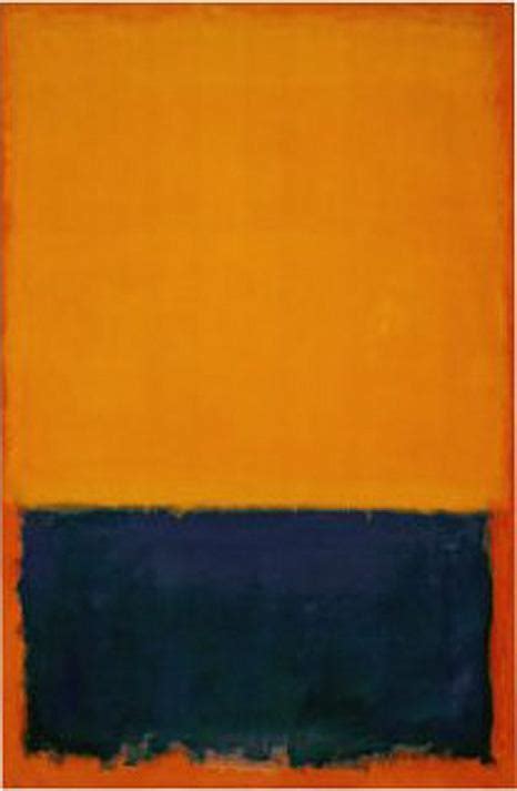 Mark Rothko Yellow Blue Orange 1955 Painting Best Paintings For Sale