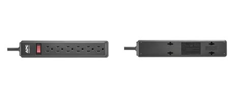 Apc Power Strip 2 Pack 6 Outlet Black Power Strip Pz62bdp