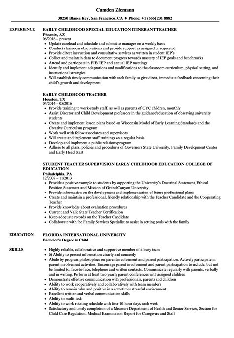 The main reason is that people don't when a hiring manager reads a sentiment like that, the first thought that crosses their mind may be ultimately, a teacher resume objective can be a smart addition to your application, particularly if you. Early childhood education teacher resume March 2021