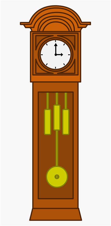Floor Grandfather Clocks Thumbnail Cartoon Grandfather Clock Clipart