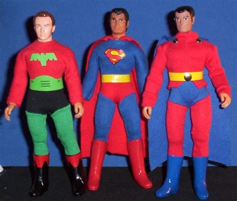Ultra Boy Superboy And Mon El Custom Megos Dc Comics Action Figures